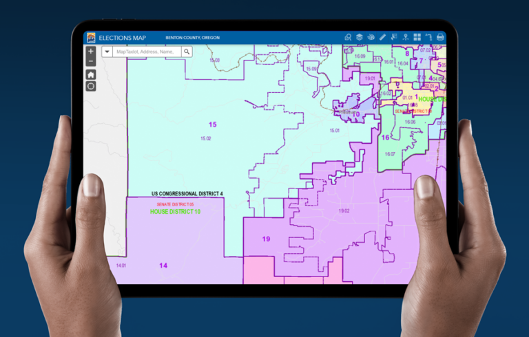 Election Maps Benton County Records And Elections Oregon