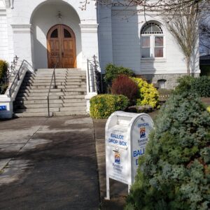 Ballot Dropbox at Benton County Courthouse
