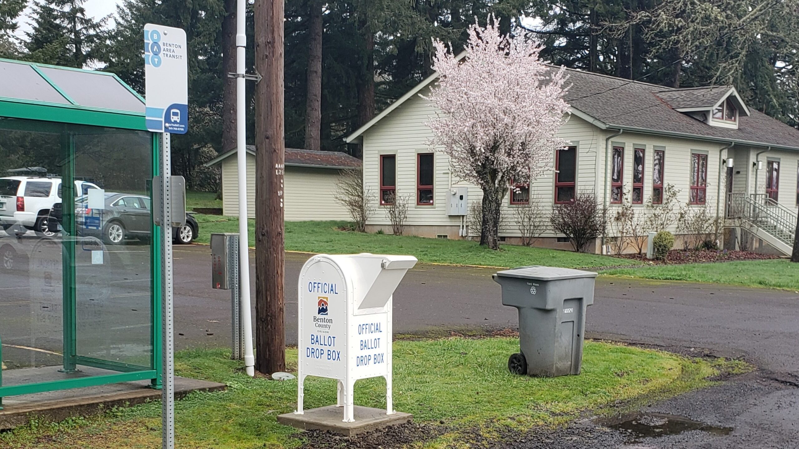 Adair Village Ballot Drop Box