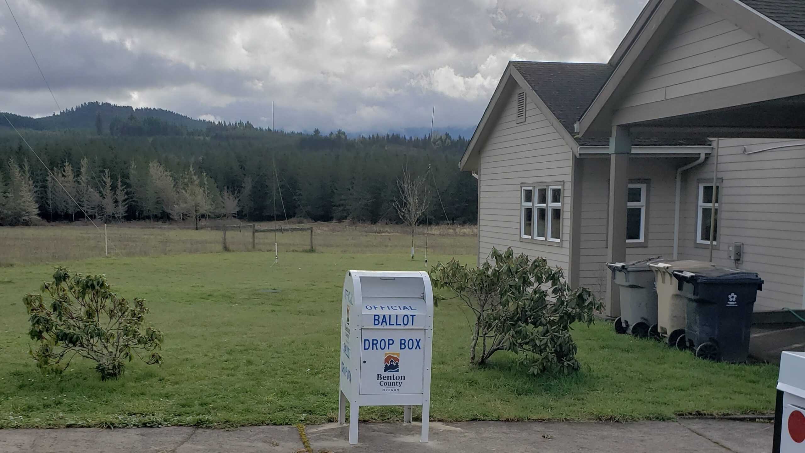 Alsea Community Library Ballot Drop Box
