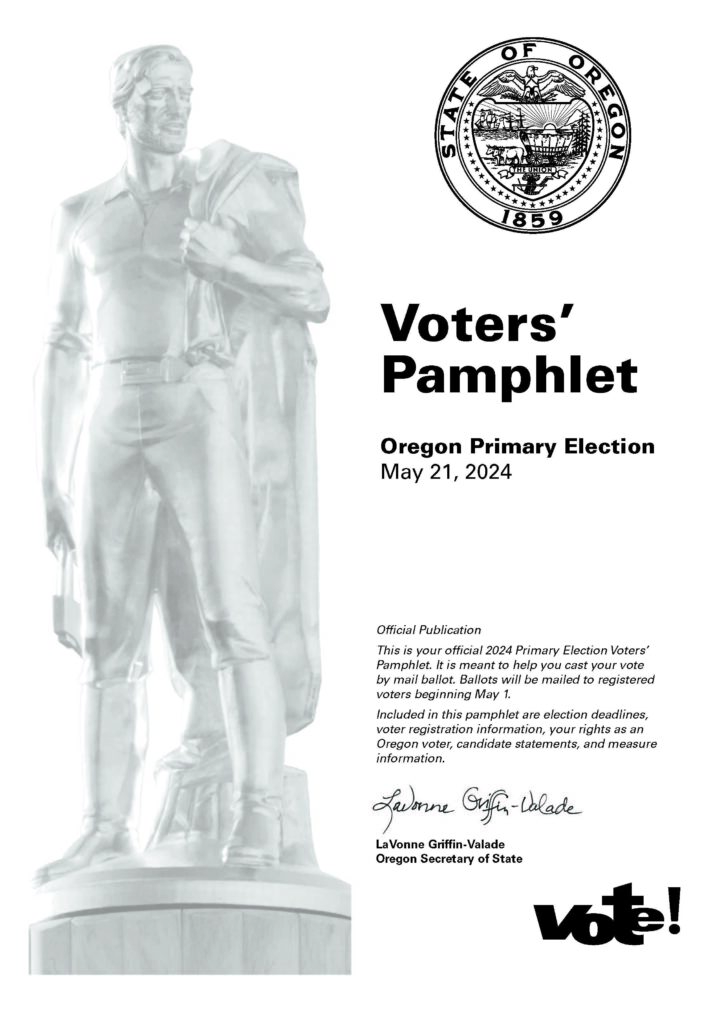 2024May21 State's Voters' Pamphlet Cover